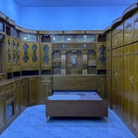 يوجد غرفه نوم صاج عراقي شرط حطاطه اربعينه قطعتين نضافه فول السعر مليون...