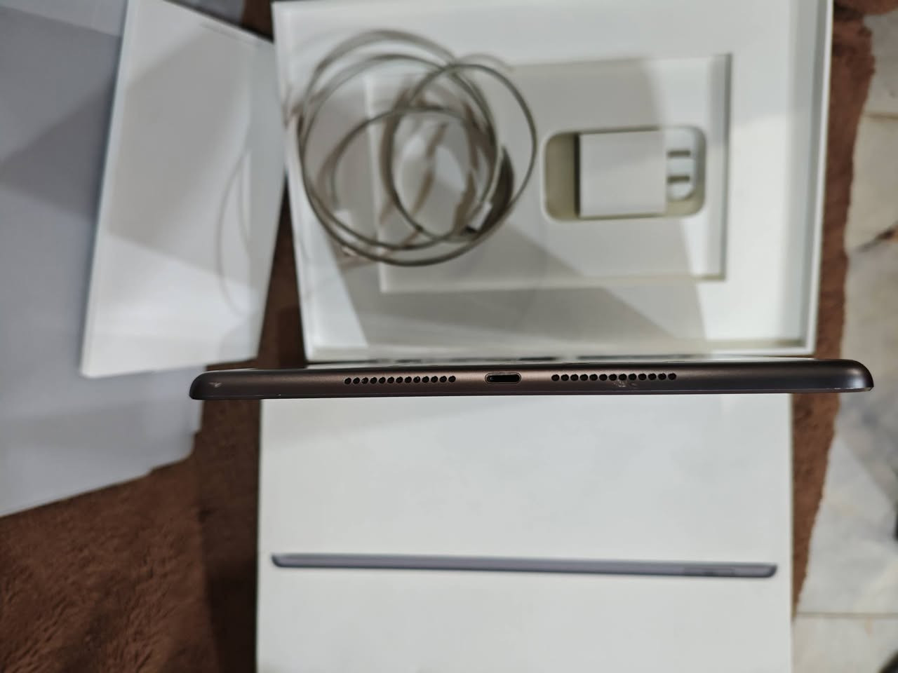 ايباد 9 ذاكره 64 مشحون 130 مره 
نضافه 99
ملحقاته شاحنه باكيت
السعر 240
متوفر خدمة توصيل لكل المحافضات


**إذا كنت صاحب هذا الإعلان وتريد حذفه لأي سبب، رجاءا أرسل رسالة إلى الدعم الفني**