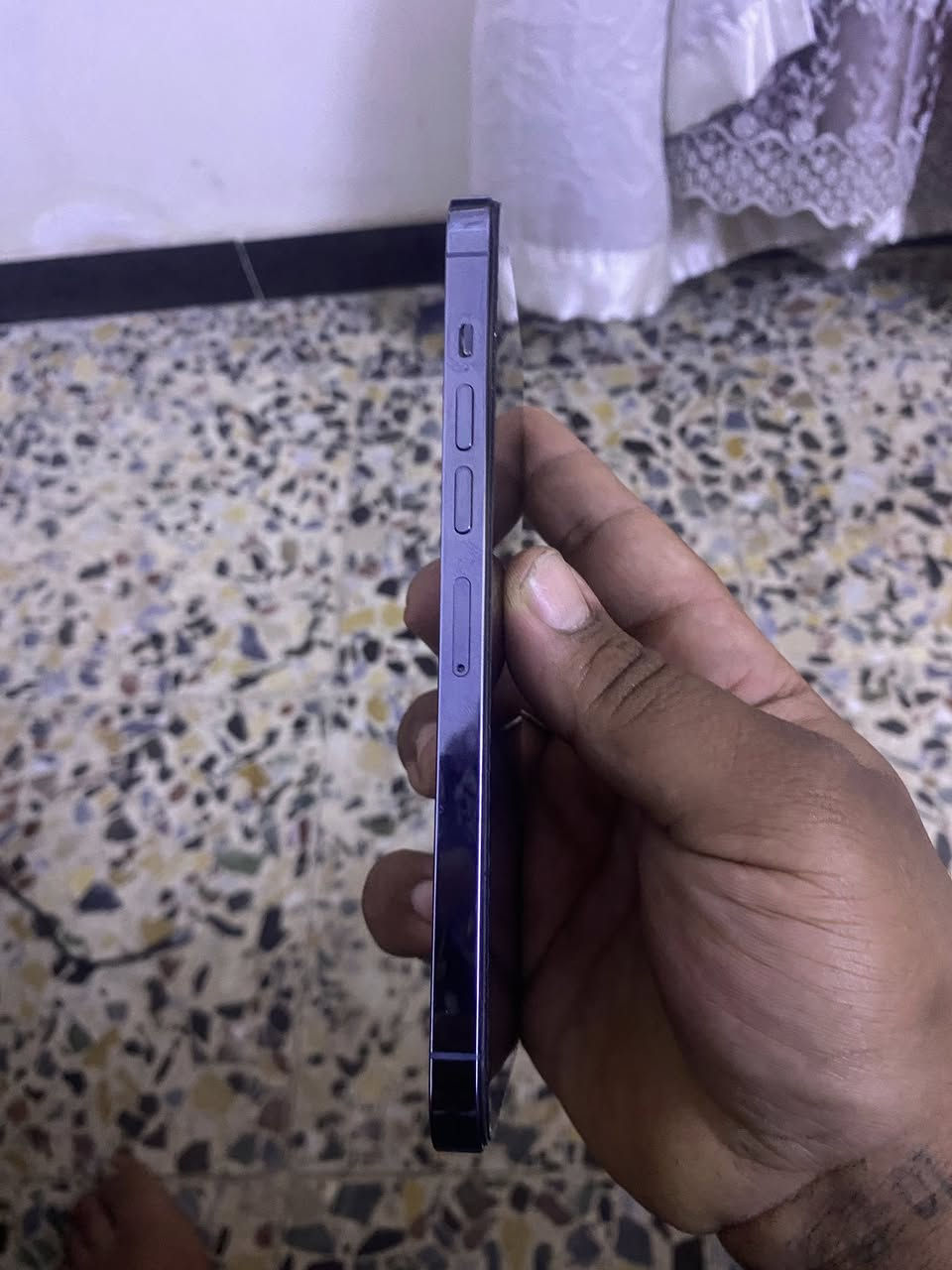 آيفون ١٣برو ماكس مبدّل بطاريه وشاشه وفيس إيدي شغال ذاكره ٢٦٥لون أزرك جهاز خير من لله عارضه٥٥٠عنواني زعفرانيه ***********
