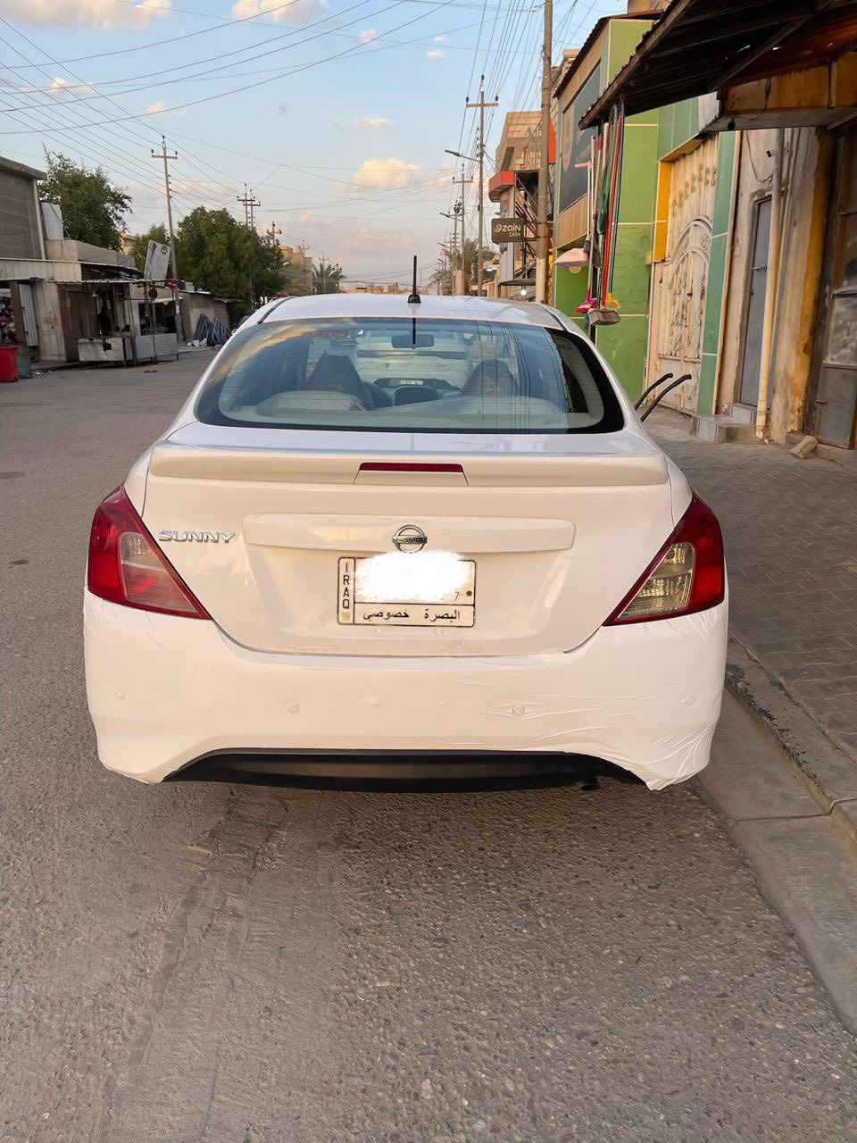 نيسان سني هندي اصل ابو لبليته الزركة
موديل 2019 سنويه منتهيه
مكينه - كير - تبريد -  كفاله
السياره بيها بارد قطعتين
 قطره صبغ مابيها 
 السعر 90
مكاني البصرة الاصمعي القديم
للاستفسار ***********
