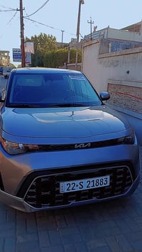 كيا صول موديل 23 وارد امريكا حادث سيارة دعاميه اماميه فقط بدون صبغ وتب...