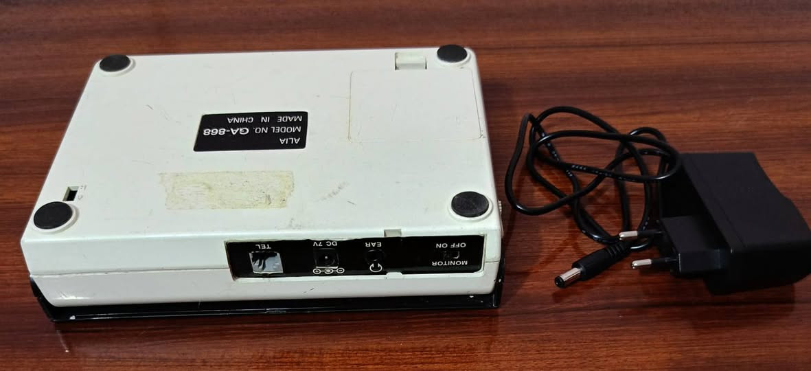 السلام عليكم
مسجل طرح صيني درجة اولى نضيف شغال بالكامل
يعمل على اربع بطاريات قلم ومحولة خارجية
السعر 15 الف / البصرة / يوجد خدمة توصيل


**إذا كنت صاحب هذا الإعلان وتريد حذفه لأي سبب، رجاءا أرسل رسالة إلى الدعم الفني**