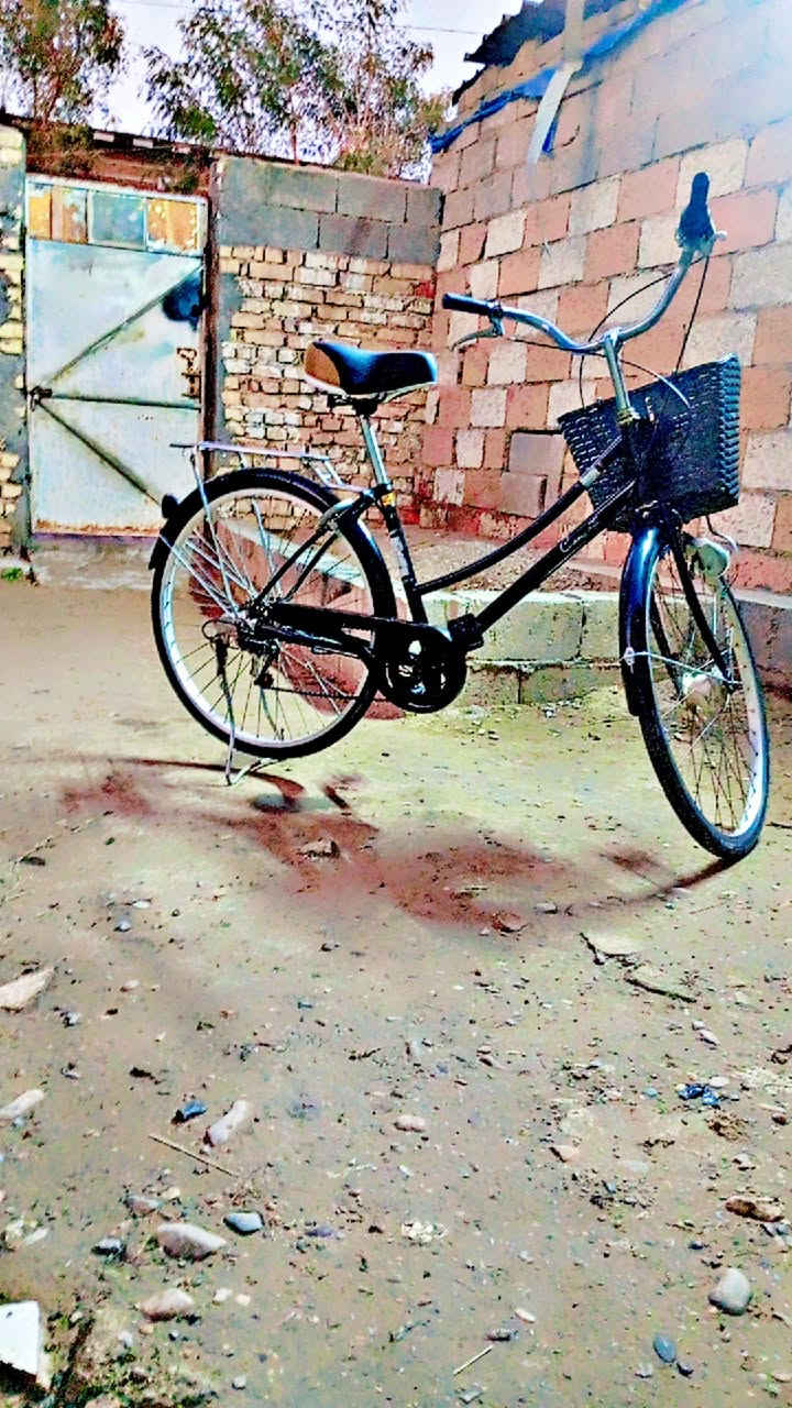 للبيع بايسكل نضيف الحجم 26 اللون اسود بلاد
تايرات وجوابه جدد وياله لشه عدلات مطابقات مختمات 
السعر 100 وبي مجال للشراي 
العنوان بعقوبة التحرير 
***********
