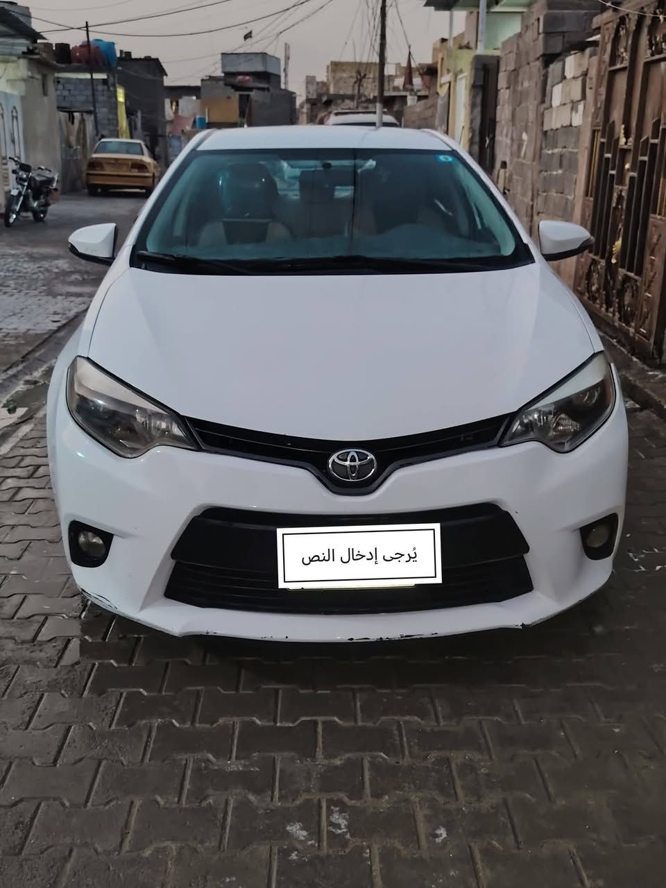 سلام عليكم كورلا موديل 16 نص فول رقم انكليزي تحويل مباشر باقي التفاصيل اتصل واني خادم سعر 140 وبيه مجال مكان بغداد الشعب   ***********
