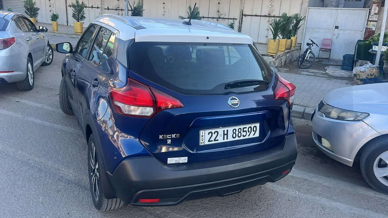 نيسان كيكس موديل 2019فئة S

محرك 1600 تنفس طبيعي واقتصادي

بصمة 

كامرة + حساس خلفي 

رادار امامي + جانبي 

تحكمات 

وبقية المواصفات المعروفة 

السيارة وارد امريكا حادث بسيط  

دواخل مكفولة 
 
 
صور الحادث مرفقة 

مكاني بغداد 

رقم اربيل مميز 

بسمي السنوية تحويل مباشر 

السعر١١٠ ورقة وبية مجال حك الجية 

للاستفسار

0773 999 8899
