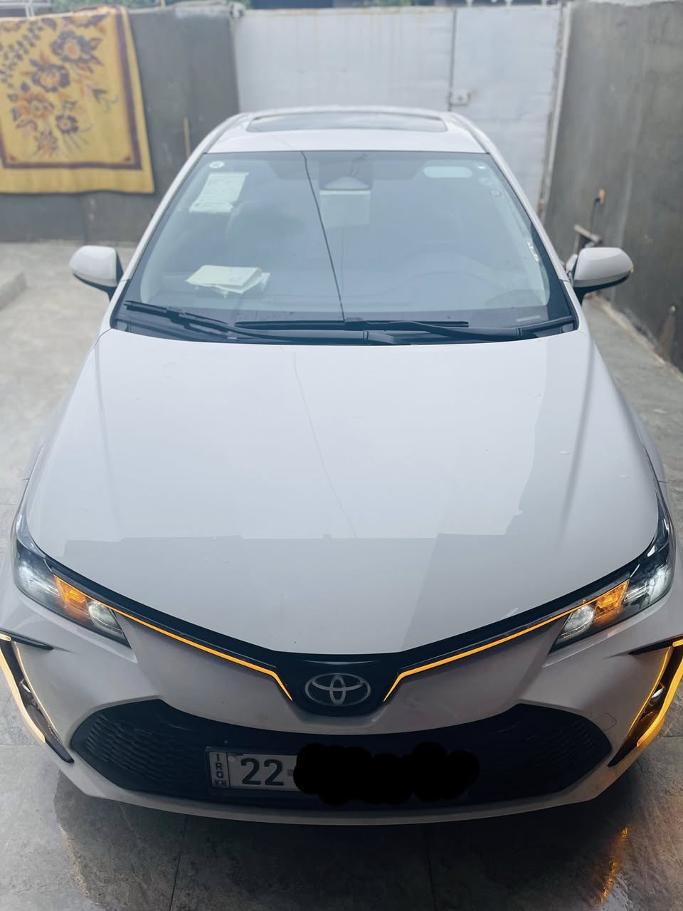 كورلا 2024
هايبرد. (HEV)
فول مواصفات
بس بيه 5 سانتيم PDR
ماشيه 30الف 
سعر 154
مكاني كركوك 
رقم***********
