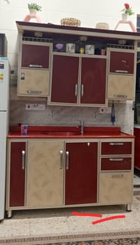 كاونتر قطعتين متر ونص   مفصله 850 الف تفصال حديث   وريده 375   العنوان...