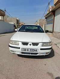 سمند موديل 10 رقم قادسيه مصبوغة الجماليه مكفوله من الحادث بسمي تحويل م...