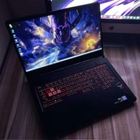 وحش الألعاب والمونتاج والتصاميم والبرامج الهندسية 🔥💚❤️  لابتوب Asus TU...