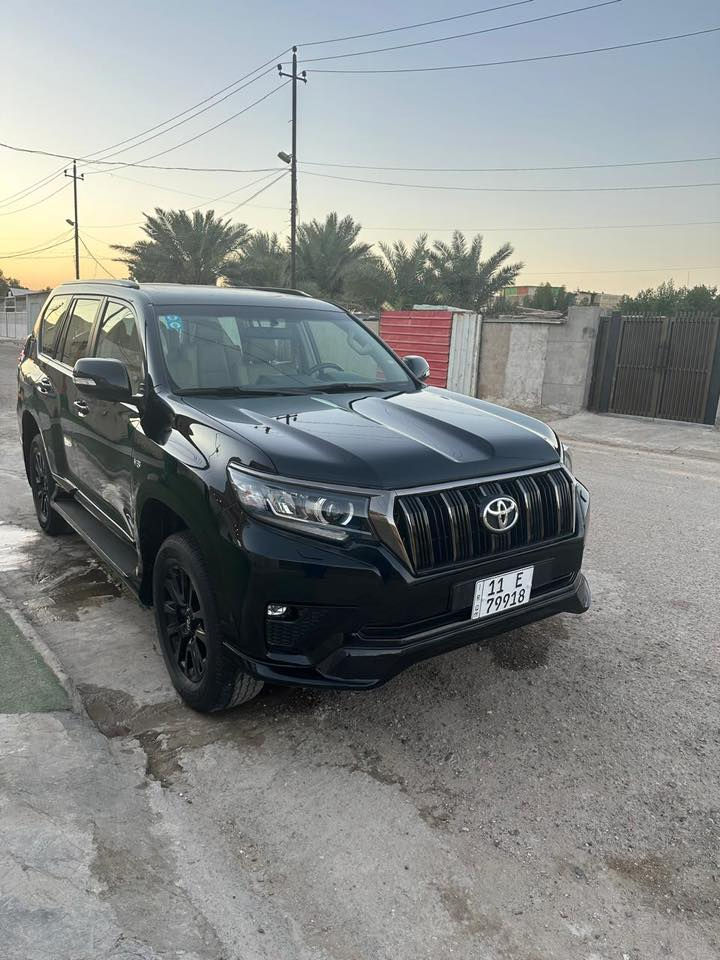 تويوتا برادو 2022 Vx
مدنايت ادشن 
كفاله عامه ماعدا مكانين بي دي ار ماشيه 39الف حقيقي سياره ساز بلاد 
سعره 456$ وبيه مجال 
مكاني بغداد 
موبايل ***********
