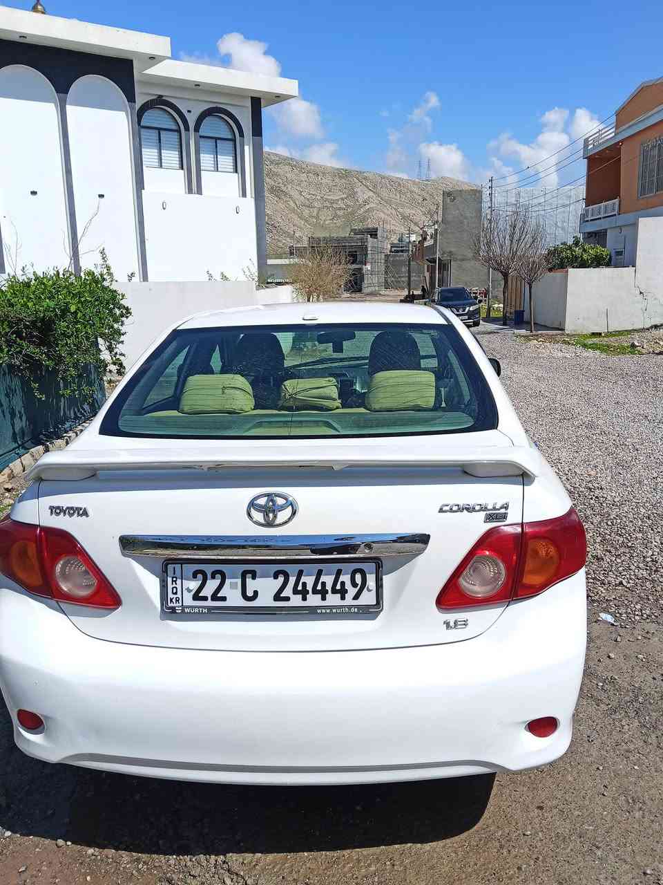 تویا تا کرۆلا ،،بیکاشۆ،،٢٠٠٩ خه لیجی،، مه کینه گه وره. تۆماتیک. ده رگای سه کن ،،جی جی کارته. بۆیاخی نیه  ساردو ته عدیل نیه گیروو مه کینه به شه رت،،،  سه نه وی به سه رنه جوه. سه یاره ی ماڵه وه یه دو سال لای خۆمه  دینار مه سروف نیهسحر١١٢.   ***********
