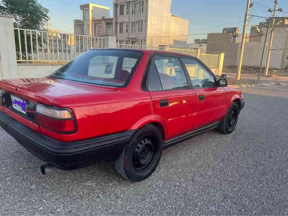 كرولا موديل 1990
ئارمى پلاستيكى سليمانى به شرت ئه ولياتو بئ كيشه
مه كينه به شرت
گيرعادى به شرت
حيزام بؤياخ بؤ جوانى 
بئ دعمو لئ دراوى 
دو تايه تازه  دوانى كه م رؤشتو
پيشو دواى تازه دا گيراوه
كاره باى تازه كراوه ته وه
سه ياره كه مالى دؤسته 
به نزين كه مه خوات
به ريزم مشترى نيت تيل مه كه له گه ل ريزم
شوين چم چمال
نرخى 23معا مه له 
ژ. م *********** شمشمل
