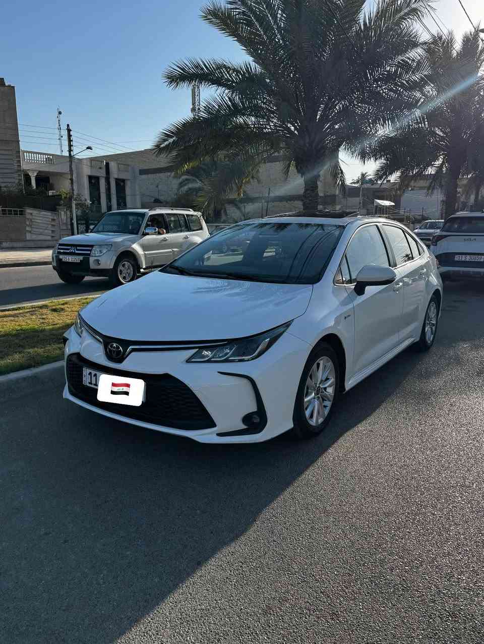 سلام عليكم
كورلا هايبرد مديل ٢٤ 
 رقم بغداد مكفوله 
ماشيه ٣٥ 
السعر ١٤٦ وبيه مجال بسيط 
***********
