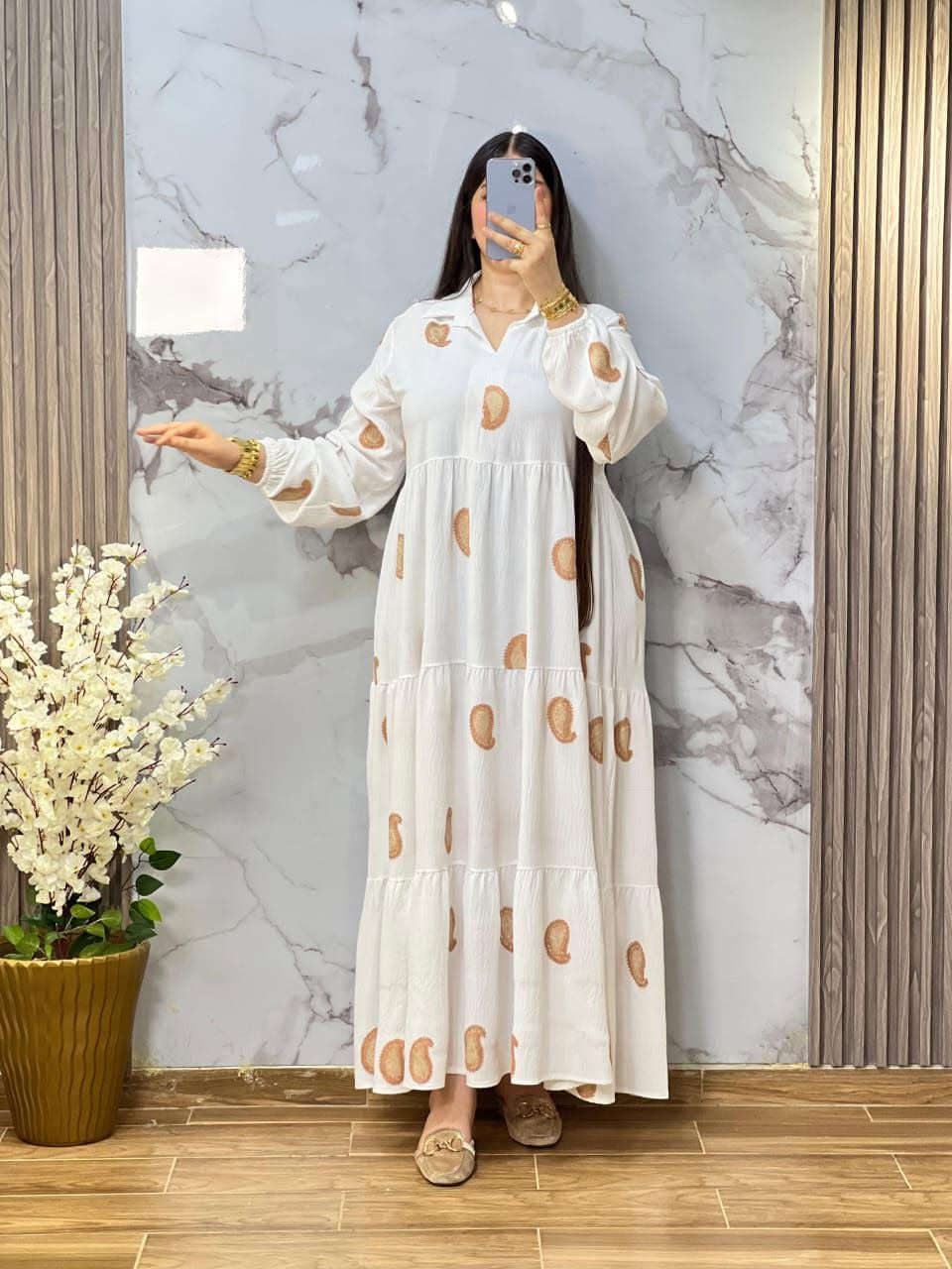 كسوة أنيقة وراقية خامة مريحة، تصميم محتشم ولمسة من الأناقة تناسب جميع المناسبات. 🤍
🌸، راحة واحتشام في إطلالة واحدة. متوفرة بألوان ومقاسات متنوعة. ✨

M L XL XXL XXXL
وتوصيل فابور ساااارعو قبل النفاد مرحبا بالجميع 🤩💥 طووووب وااااااو 💥🤩💥


**إذا كنت صاحب هذا الإعلان وتريد حذفه لأي سبب، رجاءا أرسل رسالة إلى الدعم الفني**