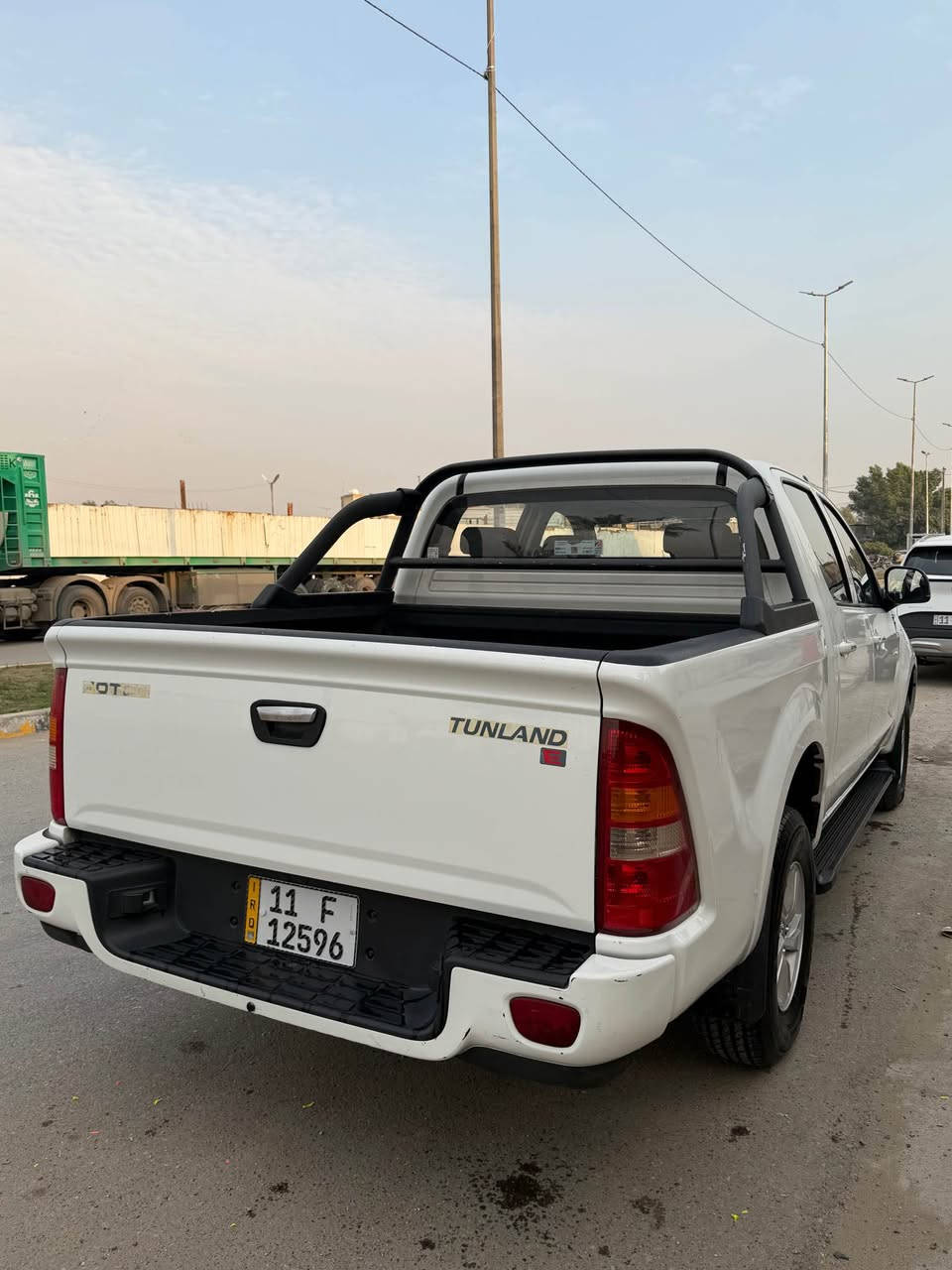 بيكم فتون تيولاند 2021  سيارة زيرو ا
‏سيارة شرط سونا على وضع الشركة شرط التحويل
رقم بغداد إنجليزي باسمي حرة تحويل ثاني يوم
‏سيارة جديدة ماشية43 سبير ما نازل تارات الشركه
‏ أختي زيرو كفالة عامة من كل شيء على بلاد
‏سيارة محرك مسيبوشي بنزين
سيارة جديدة على وضع الشركة  
فول مواصفات كشنات جلد 
سيارة فول واحد على واحد 
محرك مسيبوشي 2400 
محرك وكير وصدر مكفولات 
تخم تاير جديد تبريد ثلج 
مكاني بغداد والشراي يتصل 🏠السعر 115 
 
*********** بغداد, العراق
