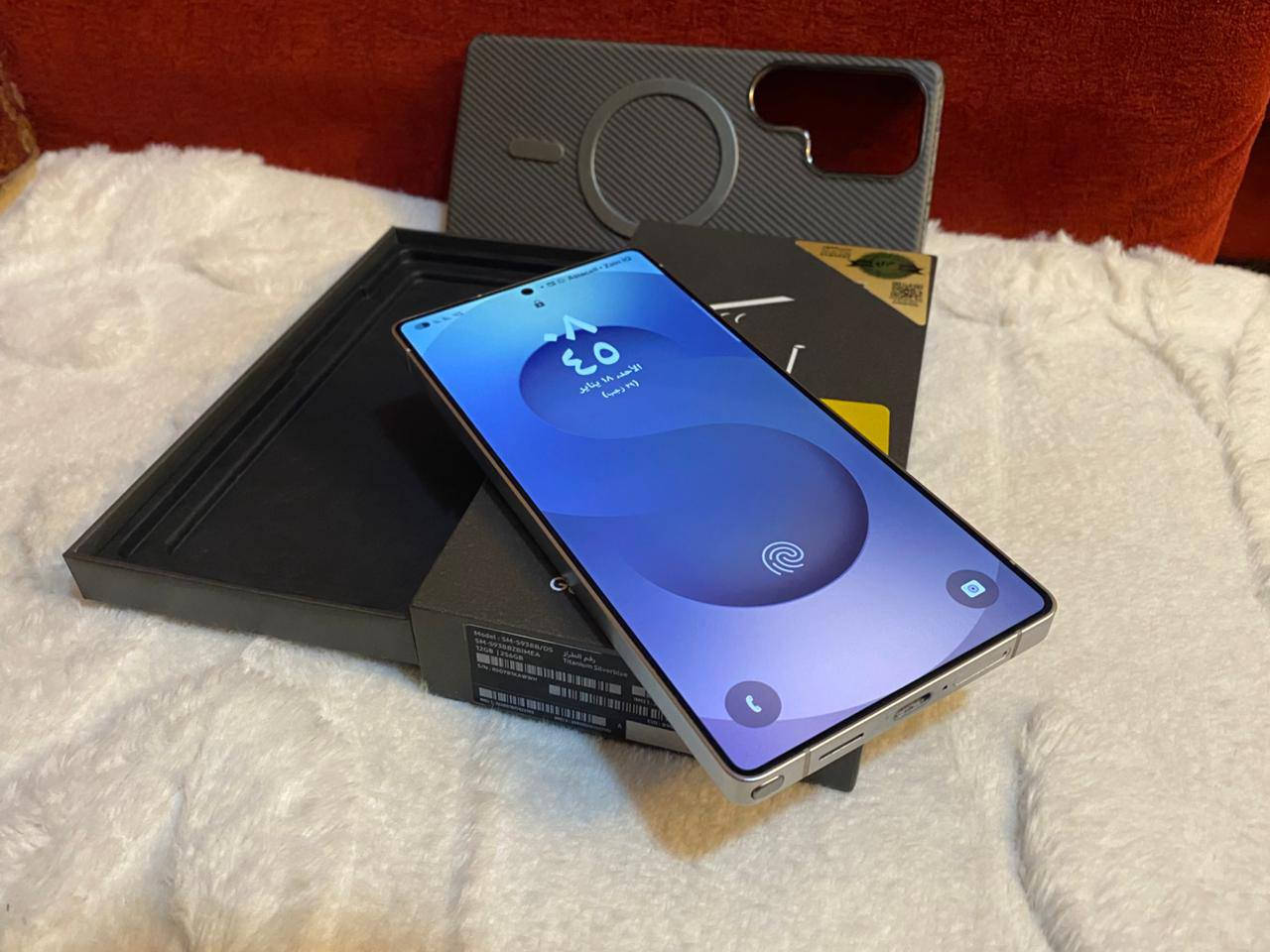 سلام عليكم S25 ultra تيتانيوم ضمان عين الفهد 💯
الجهاز اخو الجديد كفاله عامه من كلشي حتى شخط مابي و مستعمل 25 يوم فقط 💯
ذاكره 256 و الرام 12+12 
معالج 8 elite جهاز فلاكشب من كل شي 
الجهاز اذا بي شخط مرجوع و بعده بالضمان 
ملحقاته كاملات ما عدا الكيبل بدونه 
و السعر (1225) يعني مليون و 225 و بي مجال للطيبين 
مكاني بغداد العامريه رقم الواتساب فقط *********** هذا الواتساب 
ماعندي اي توصيل رجاءاً
