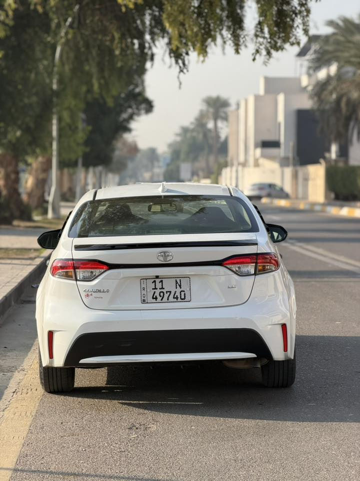 السلام عليكم
كورلا للبيع 2022
وراد امريكي بانزين 
بدون ايرباك
محرك 1800 مواصفاتLE
87كيلو.
***********
مكان بغداد
