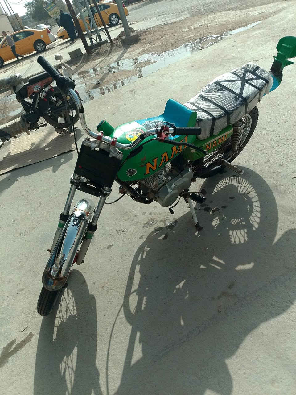 السلام عليكم دراجه لبيع موديل 22 دراجه خير من الله من مكينه من شلعه مكاني ديالى بعقوبه 
السعر 280 قفل ***********
