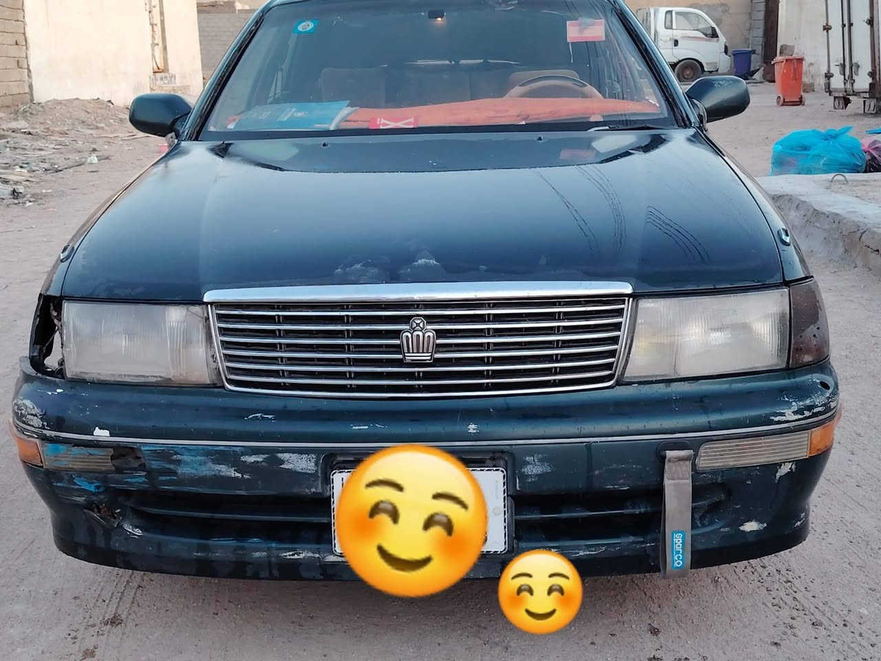 بسم الله الرحمن الرحيم
السلام عليكم بطة موديل 1995 رقم بغداد انكليزي مجددة لغاية 2027 تحويل مباشر  مكفولة من الكص ونقل السيارة بااسمي مكينة وكير وتخم تاير جديد
السعر 42 بيها مجال
رقم الهاتف ***********
العنوان بصرة الشعيبة محطة القطار
