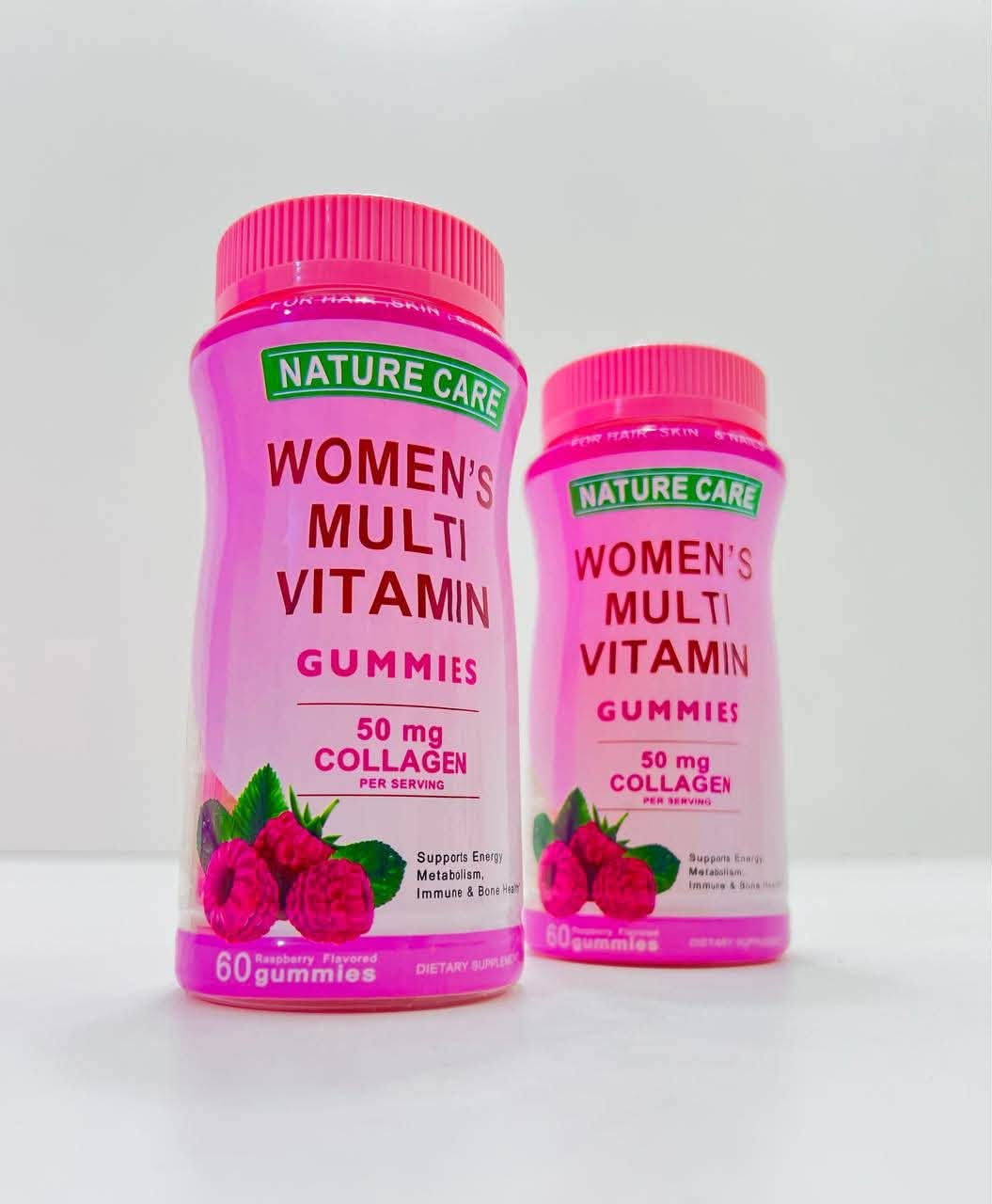 مكمل غذائي امريكي على شكل جيلاتين 🥹🫶 (Gummies) للعناية بالشعر والبشرة والأظافر من "Nature Care. 
يحتوي على الكولاجين، البيوتين
 وفيتامينات C و E
🩷⋆𐙚⋆🦢... 
يساعد في تعزيز نضارة البشرة، تقوية الأظافر، ودعم نمو شعر صحي.
الاستخدام : يُنصح عادةً بتناول قطعتين يوميًا، ويفضل مع الوجبات او قبل النوم 

 متوفرة بنكهات الفواكه الطبيعية فراولة برتقال توت 🍓🍊🍒
المنشأ ~ امريكا #الاصلي_100 

توجد توصيل لجميع المحافظات العراق 🇮🇶🚚🚕للحجز والاستفسار يرجى التواصل عبر الخاص 📩💌توجد لدينا عروض خاصة وخصومات وهدايا 🎁😍


**إذا كنت صاحب هذا الإعلان وتريد حذفه لأي سبب، رجاءا أرسل رسالة إلى الدعم الفني**