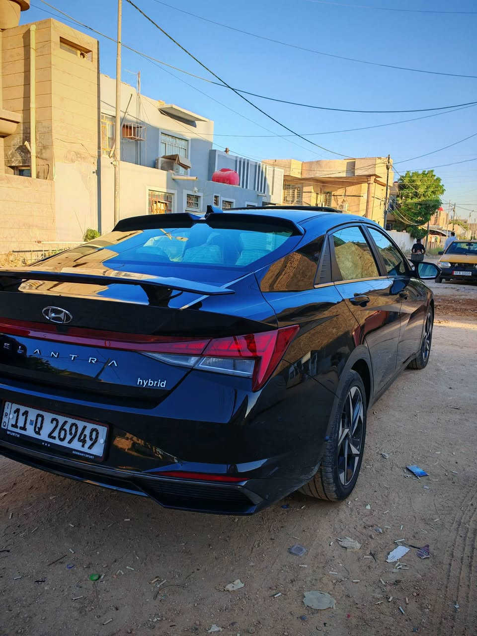 حادث السياره كما موضح في الصور والفيديو فقط مقدمه البنيد معدله بارد حتى بدون ما ينفتح البنيد يعني السياره كفاله عامه وبدون ايرباك.
حادث السياره كما موضح في الصور والفيديو فقط مقدمه البنيد معدله بارد حتى بدون ما ينفتح البنيد يعني السياره كفاله عامه صبغ وتبديل وفتح وبدون ايرباك.

السياره بيها تخم تاير جديد كامل للاخير

ما مشتغل اي گلوب اعطال بلديشبول وحجر بيئه مكفول 

مواصفات السيارة

_______________

للبيع Hyundai Elantra Hybrid 2023 فل أوبشن ✨

🔹 موديل 2023

🔹 محرك 1.6 بنزين + نظام هجين Hybrid ♻️ اقتصادي جداً بالوقود

🔹 كير أوتوماتيك دبل كلج ⚙️

🔹 ثلاث وضعيات قيادة (سبورت / ايكو / نورمل) 🏁

🔹 داخل جلد أبيض فاخر 🤍

🔹 مقاعد أمامية كهرباء مع ميموري 💺

🔹 تدفئة وتبريد مقاعد ♨️❄️

🔹 تبريد منفصل خلفي 🌬️

🔹 عدادات ديجيتال كاملة 🖥️

🔹 شاشة كبيرة تدعم Apple CarPlay 📱

🔹 نظام صوت Bose العالمي 🎶

🔹 إضاءة داخلية متعددة الألوان 🌈

🔹 كامرة 360 درجة 📸

🔹 حساسات أمامية وخلفية 📡

🔹 حساسات جانبية 📡

🔹 رادار أمامي وخلفي وجانبي 🚨

🔹 قيادة ذاتية (تحديد مسار + تثبيت سرعة) 🛣️🚗

🔹 مثبت سرعة ذكي 🚗

🔹 مانع تصادم أمامي مع توقف ذاتي 🛑

🔹 مانع تصادم جانبي ⚠️

🔹 تحذير خروج عن المسار 🛣️

🔹 نظام النقطة العمياء 👀

🔹 بصمة أبواب وتشغيل 🔑

🔹 دخول ذكي ✋

🔹 تشغيل عن بعد 🔄

🔹 صندوق ذكي يفتح عند الاقتراب 📦

🔹 شحن موبايل لاسلكي 🔋

🔹 مرايا كهرباء  أوتوماتيك 🪞

🔹 جنوط ألمنيوم قياس 17 🛞

🔹 نظام Auto Hold 🅿️

🔹 بريك ABS مع ESP 🛑

✅ السيارة بحالة ممتازة جداً وجاهزة للفحص بأي مكان

📞 للاستفسار التواصل على الخاص

***********

***********

السعر 164 💲 💵 💰
