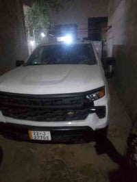 سلفرادو موديل 2024 مكينه 4سلندر حادث جاملغ مبدل جهه السائق للاستفسار 0...