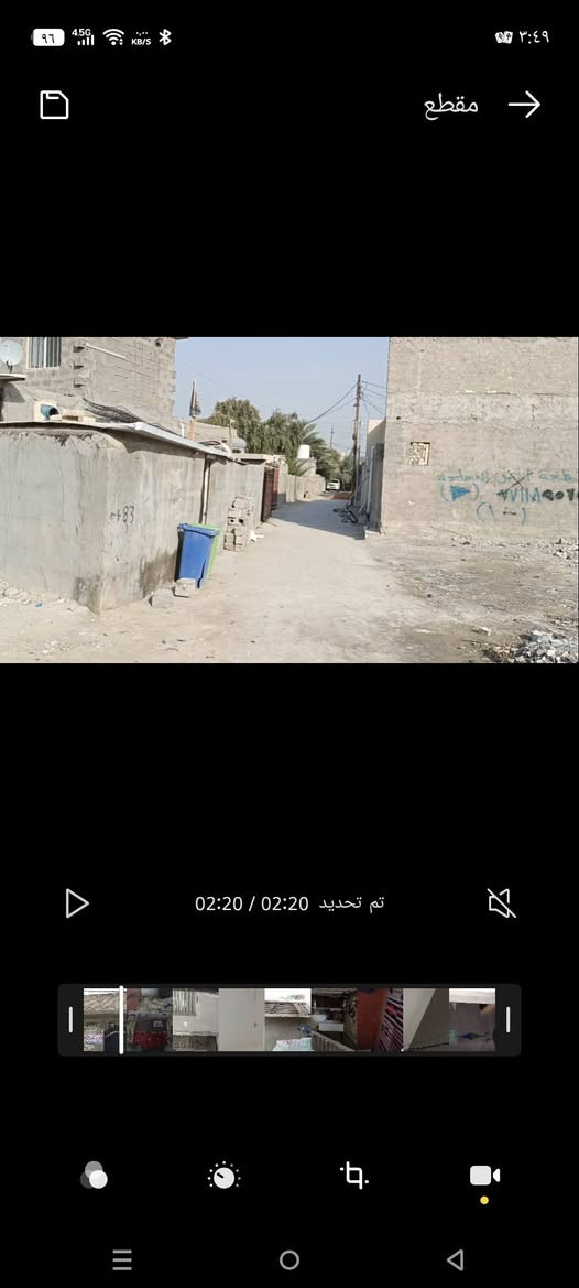 سلام عليكم الدار البيع خلف حسينية شيخ وهاب مباشر المساحة 100 مربعة الوجهة 8 والنزال 12 التواصل على الرقم ***********
