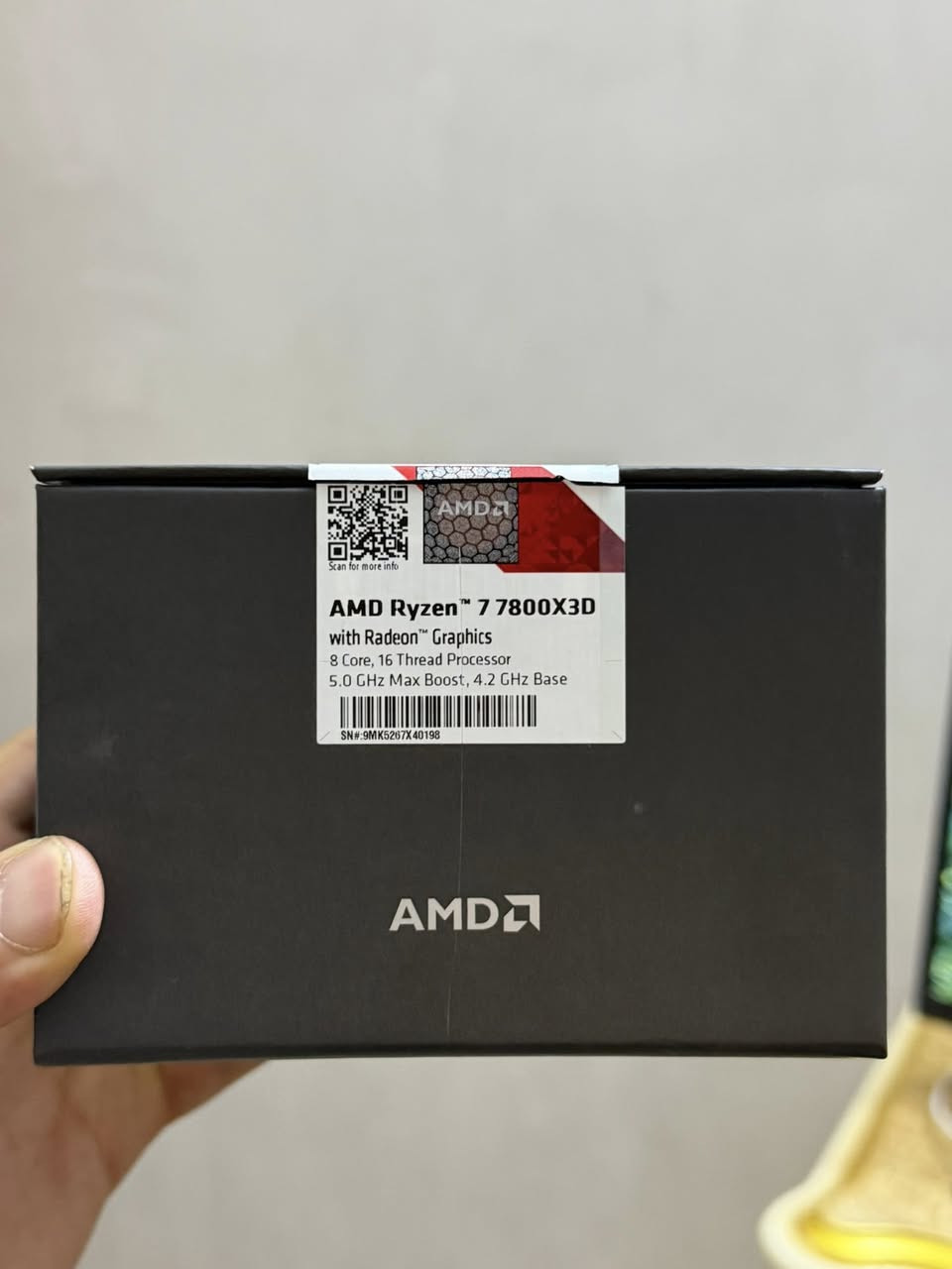 السلام عليكم
سيت اب للبيع مواصفات احترافيه عاليه ..
المواصفات :-
Ryzen 7 7800x 3d
Gigabyte B850 wifi 
Rtx 5070ti 16gb zotac
ram 32gb 6000mhz ddr5
m.2 2tb Samsung 
cooler liquid 360 rgb احترافي
p.s 850 watt Gold 
case احترافي argb
...
الشاشه Samsung 
240hz 
2k 
27 inch 
Curved 
ماوس احترافي Fantech وايرلس 
كيبورد REDRAGON احترافي 
سماعه REDRAGON احترافيه
مايك احترافي من REDRAGON 
ستاند سماعه من Fantech 
حامل شاشات جديد

.......
السعر 3 مليون و500 الف 
عنوان بغداد -  بغداد - حي البتول - قرب جسر المشاة
هاتف - ***********
