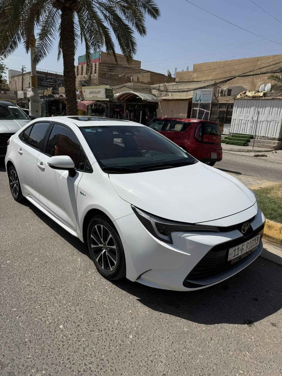 كورلا هايبرد موديل 2025 شكل الامريكي
ماشيه 20 الف قابل للزيادة
مكفوله من كلشي من كلشي
داخل مميز برتقالي بلادي
فول السيارة كشن كهرباء 
وباقي المواصفات معروفه
مكاني كربلاء 
***********
السعر 158
