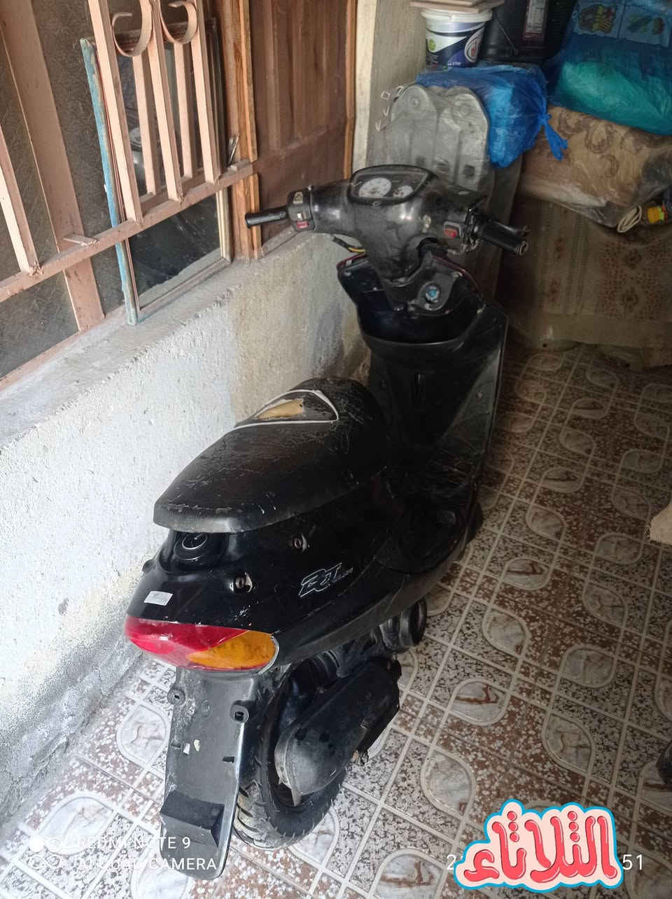 السلام عليكم متوفر
دراجه بيجي للبيع دراجه متروكه ما اعرف شبية 
العنوان كوت للاستفسار الاتصال ***********
السعر 100 وبيه مجال قليل
