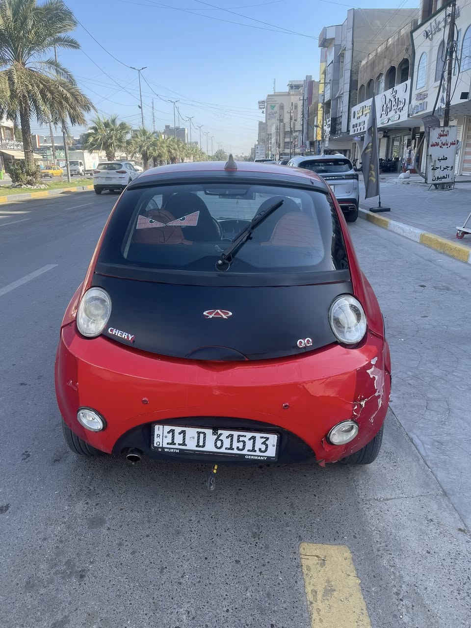 سياره كيو مني سبورت نظام رياضي موديل ٢٠١١
داخله هزه جديده تحويل مباشر راعي السياره موجود  
سياره كيرها ؏ــادي و اوتماتيك 
ماتصرف بانزين ابد 

سياره نظيفه نقصها فقط صبغ و شغلات بسيطه و ترجع زيرو  سعرها ٣٧ و بيها مجال 

عنوان السياره / الشعب 
رقم التواصل / *********** 
مستعجل ؏ بيعتها
