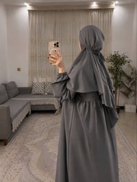 زي شرعي • قماش سندريلا • فري سايز ٦٠-٩٠