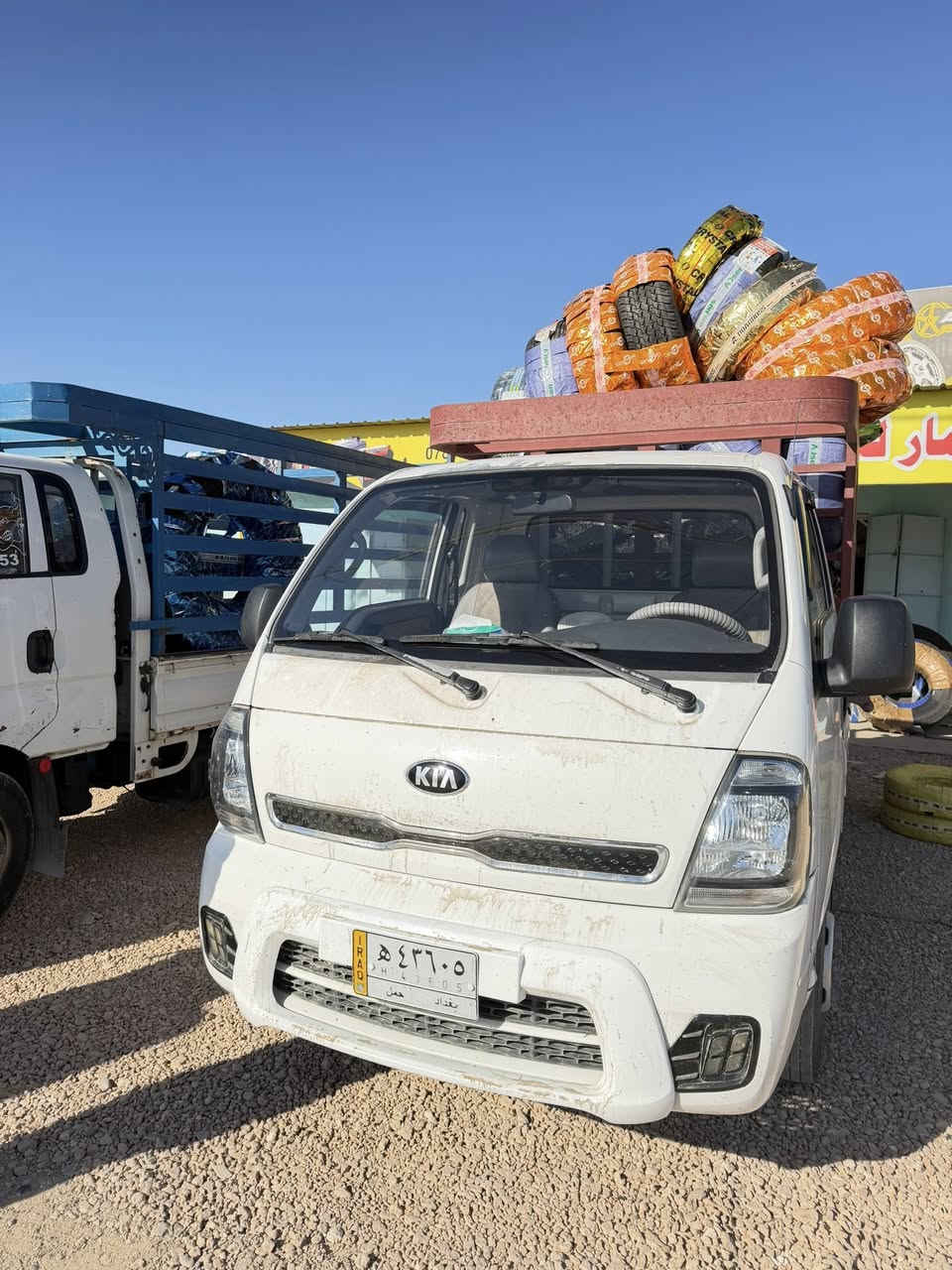 مختلف انواع واحجام الاطارات بأسعار مناسبه 
📍هيت/ الحي الصناعي 
الفرع الاول؛  ***********☎️
الفرع الثاني؛ ***********☎️
