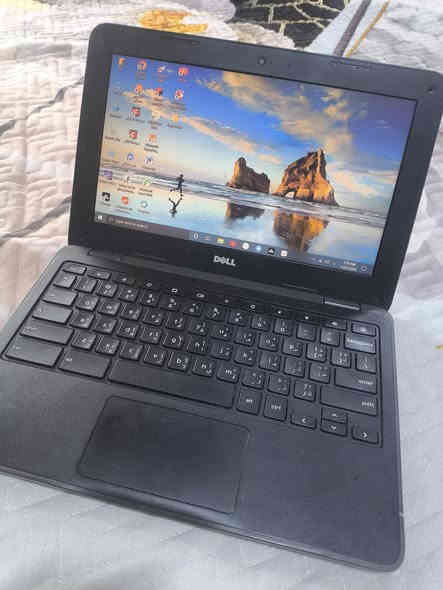 للبيع لابتوب DELL كلش حلوة بدراسة وسريعة بالمس سعرهه 65 الف وبيها مجال ***********
