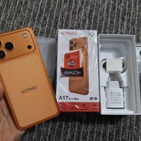 جهاز جديد اصلي وكالة   هوت ويف A17 PRO MAX  شاشة بحجم 6.7 بتردد 120 هي...