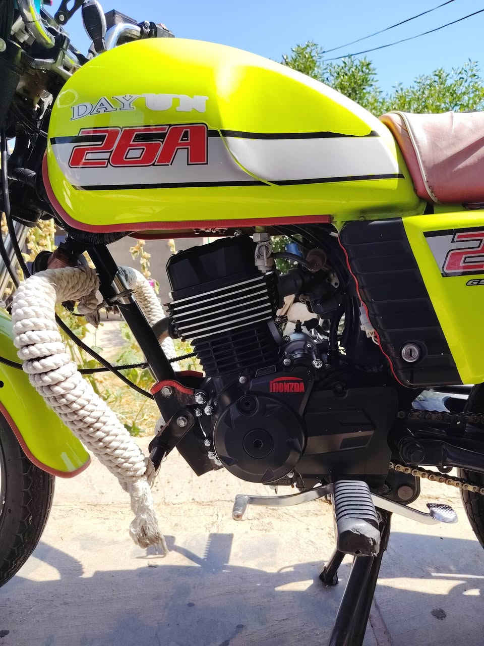 🏍️ للبيع دراجة دايون 200 موديل 2024
✅ محرك 200
✅ موديل 2024
✅ أوراق استنساخ
✅ صويج سجينة
✅ مكفولة كفالة عامة
✅ جاهزة للاستخدام

💰 السعر: 1,300,000 دينار قفل

📍 العنوان: بابل / مشروع المسيب

📞 للتواصل: ***********
