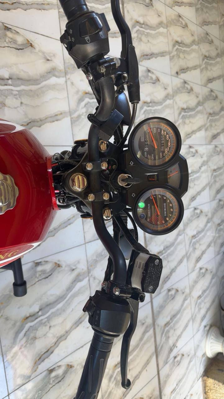 شاينك اللبيع  موديل 25 كفاله بمعنه كلمه دراجه  صالهاء 58يوم من طالعه من وكيل وصل معرضهاء موجود سويجات 2 نكره سلف كهربائيات كلهاء شغاله اوراق كامله شوف او اقتنع يلا تخابر سعر825او بيهاء مجال مكان حله مركز *********** ملاحضه تجي تتعنه مو نفس نضافه شي مفتوح شي مبدل تخلي سعر البالك برغي ذا تلكه نقص بيهاء البرغي عليه ب50
