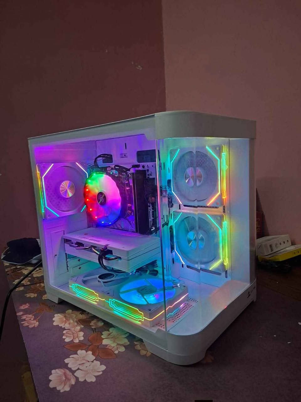السلام عليكم 
تجميعه جديده 
Math B : B450 NEW
CPU : R5 5600 NEW
GPU : RX 580 8G SEJISHI NEW
RAM: 8 *2 =16 3200 New
Ssd xrydesk 128 HDD 1T new
PS: mass 550 w new
Case : 5fan aRGB remote 
Os: windows 11 pro
585 الف موجود توصيل عمارة, ميسان


**إذا كنت صاحب هذا الإعلان وتريد حذفه لأي سبب، رجاءا أرسل رسالة إلى الدعم الفني**