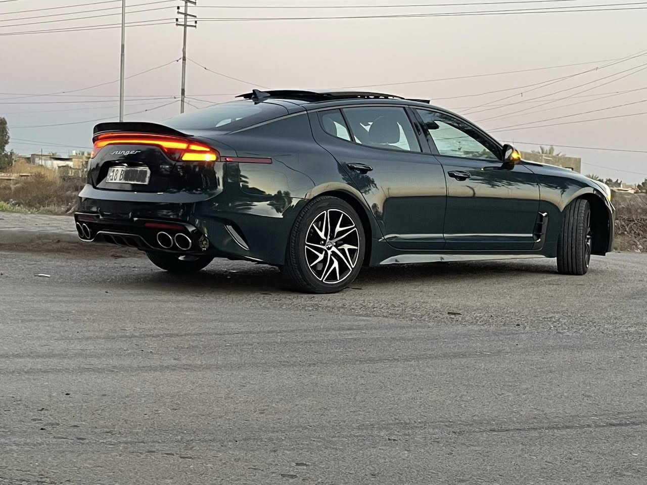 كيا ستينكر 2023 KIA STINGER 💚فول مواصفات
‏GT LAINE موديل 2023 سعر 175 و بيه مجال
صبغ بنيد و جاملغ و بارد قليل جاملغ خلفي شواصي لغود مكفوله بدون دواخل السياره معوقين وكاله عامه
لون زيتوني داخل جلد
محرك 2.5 تربو(نفس مكينة الجنسس)
القوه 300 حصان 🐎
بصمة ابواب و تشغيل 
فتحه بانوراما
لايتات زينون LED 
تبريد قطعتين ( مناخ منفصل ) 
تدفئة كشنات + تحكم كهرباء 
رادارات امامي و جانبي و خلفي 
قياده شبه ذاتيه 
التوقف التلقائي 
شفتات ستيرن
5 وضعيات قياده 
شاحن لاسلكي 
سستم صوت harman/kardon 15 سماعة 🔊
***********
