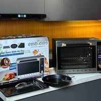 🔥 فرن كهربائي 2in1 – أمبليوم فرن + قلاية هوائية بجهاز واحد 🍗🍟  📊 الموا...