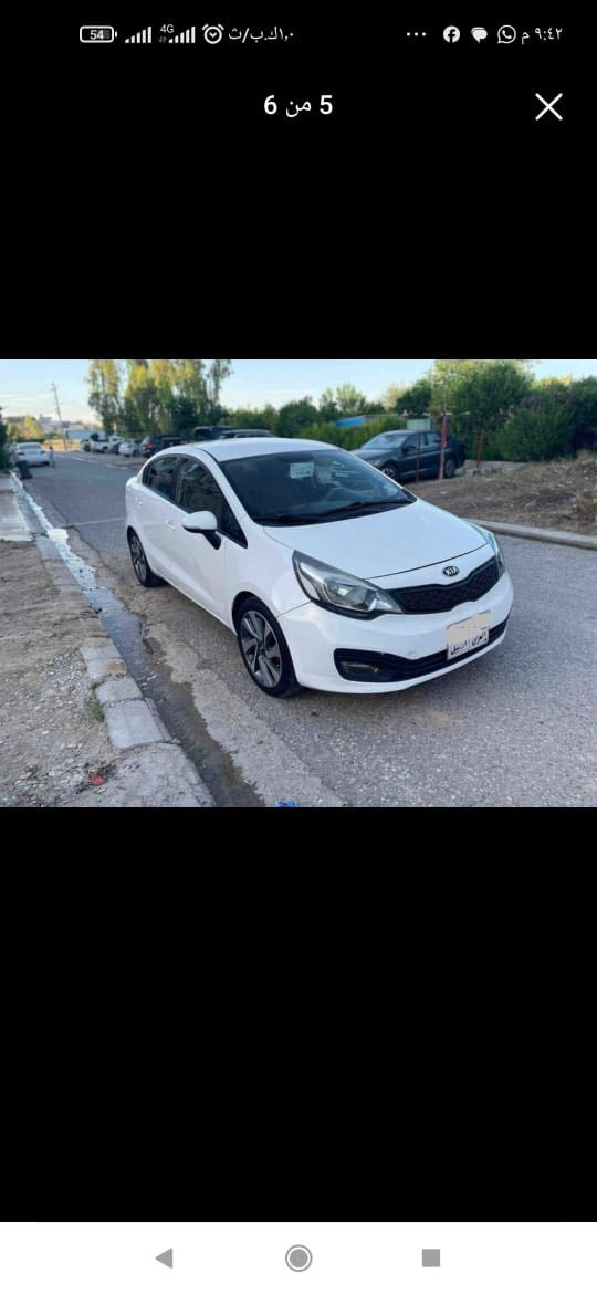 كيا ريو 2016 ماشيه 150 الف موصفات خليجيه كير ومحرك بشرط للتواصل ***********
