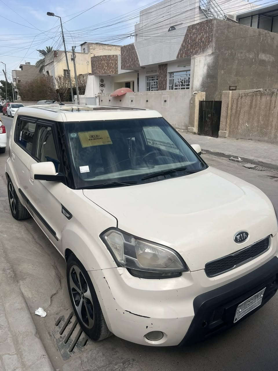 سلام عليكم كيا سول لبيع موديل 2010محرك 2000بيه قطعتين صبع عنوان مقابل جسر قرطبه . سياره بغداد السعر 87وبيه مجال الاستفسار على الرقم ***********
