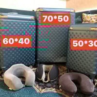 ٣ شنط سفر • امزون اصلية • اسفنجات رقبة