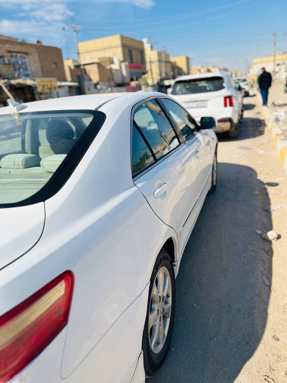 السلام عليكم كامري ٢٠٠٨ خليجي
محرك ٤ سلندر ٢٤٠٠
مشروع وطني سنويتها النهاية ال٢٧ بأسمي رقم مميز ٢٠١٩ سياره جاهزه  تخم تاير جديد تبريد شغال..... السيارة بيها قطع صبغ السعر 88 وبيها مجال
مكان ذي قار الشطرة
رقم الموبايل
***********
***********
