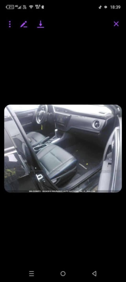 مكلف بالنشر اتصل ع صاحب السيارة 
تويوتاكورلا وارد امريكي موديل 2017 للبيع 
فول مواصفات1/1 Xse
فتحه تنته 
بصمه تشغيل بصمه ابواب وجنطه
ترحيب
كشن كهرباء
كشنات جلد 
تدفئه كشنات
شاشه كبيره
رقم سليمانيه تحويل مباشر 
سنويه ورقم جديد
الضرر بالعراق صبغ باب وجاملغ خلفي 
اثر شخط قوي بدون داخل بدون ايرباك موضح بالسونار
وبيهه كم مكان بارد 
كير مكفول 
كذالك مبدل دهن كير جديد ميتاسو الاصلي
حجر بيئه موجود بلادي
تخم تايرات
صدر نص عمر 
السعر 123
للاستفسار اتصل *********** بي واتساب
