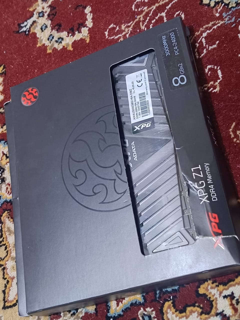 توفرت القطع التالية مستعملة بحالة ممتازة للبيع
للبيع قطع حاسبة مستعملة بحالة ممتازة

RAM: 16GB DDR4 3000MHz -------- 110الف

asrock b450 pro4 ATX --------110الف
يتوفر توصيل


**إذا كنت صاحب هذا الإعلان وتريد حذفه لأي سبب، رجاءا أرسل رسالة إلى الدعم الفني**