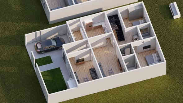 السلام عليكم 
مخطط و واجهة من تصميمنا
(الحمام الخارجي يفترض بالكلدور لكن الزبون اصر ان يكون بالخارج غلى يمين)
اذا تحب نصمملك راسلنا على الخاص 
او الاتصال بالرقم الاتي

***********
