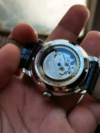 ساعة ستاور اتوماتيك قمري أصلي مكينة اتوماتيك 27 حجر صيني اصلية نظافة ع...