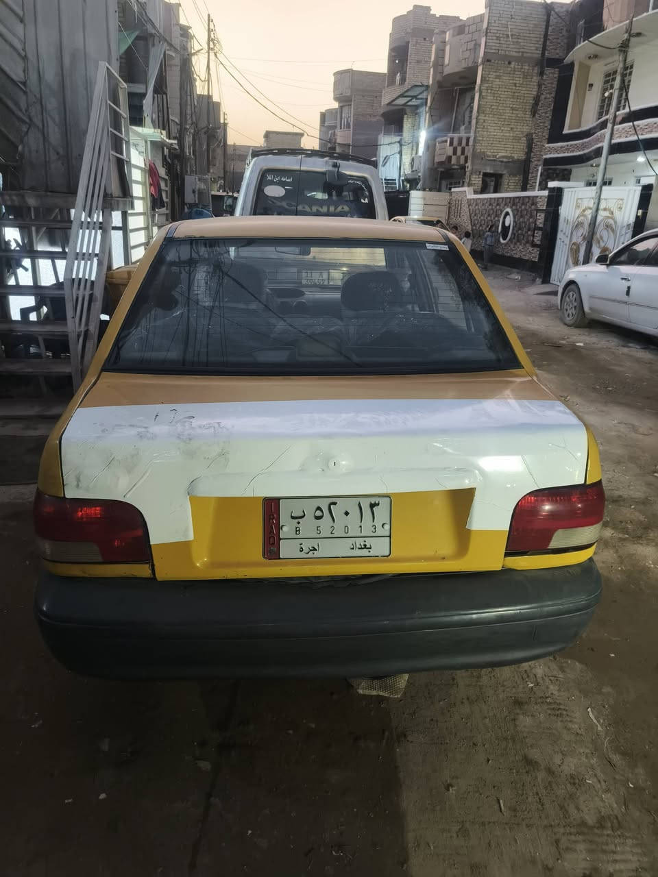 سايبا 2012 رقم بغداد سنوية لل27 سيارة مصفرة هيئة وغرامات السيارة اتخبل مال جناي السيارة محرك حلو وكير حلو السيارة بس الشواصي معمرات تعمير مضبوط السعر 21 وبيه مجال قليل مكاني الدوره ابو طيارة الزراعي رقمي *********** موجود واتساب ورصيد
