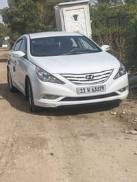 سوناتا 2013 خليجي مكفوله كفالة من الصبغ والتبديل  بيه بارد شي قليل  بأ...